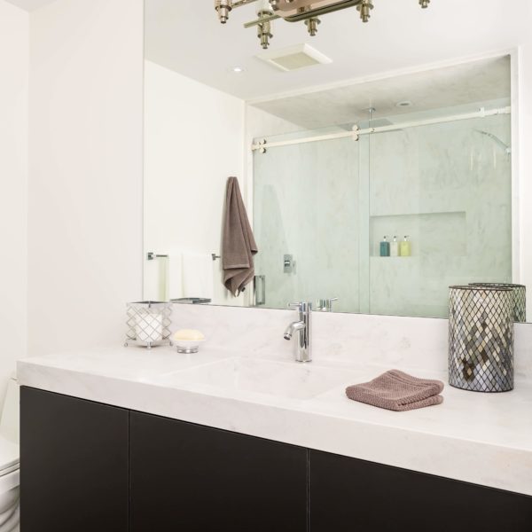 corian bathroom vanity