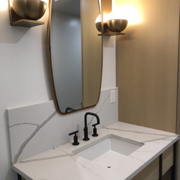 corian quartz bathroom vanity