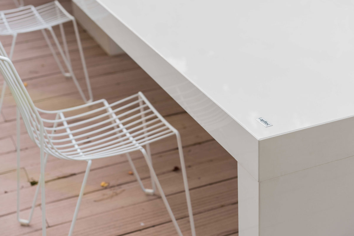 Lapitec outdoor kitchen