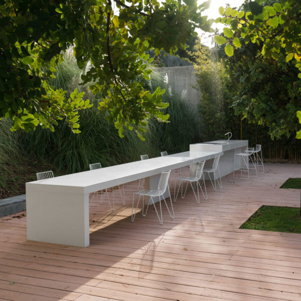 Lapitec outdoor kitchen
