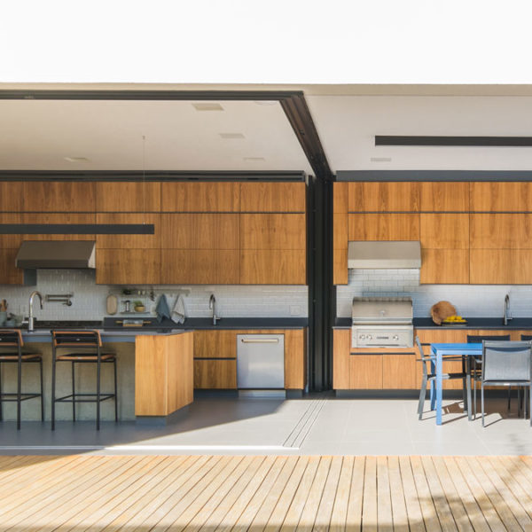 Lapitec outdoor kitchen